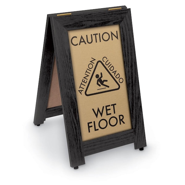 Corkboard, Fabric, Brnz/Burg, 3 Door, 72x48"